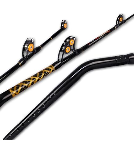 AFTCO 20ポンド　トローリングロッド アルミバット、カーボン製 AFTCO 20ポンド トローリングロッド アルミバット、カーボン製